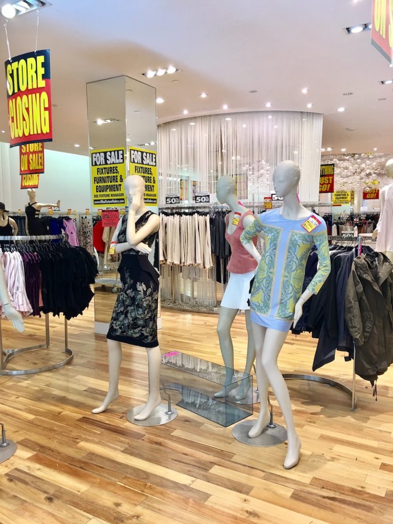 What's on up for Grabs at the BCBG Liquidation Sale