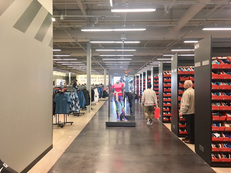 nike factory store times