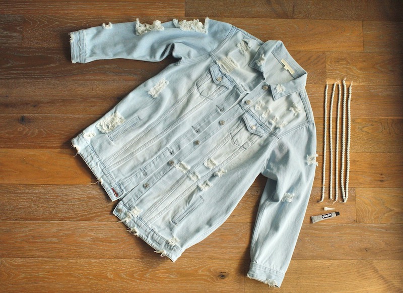 pearl denim diy