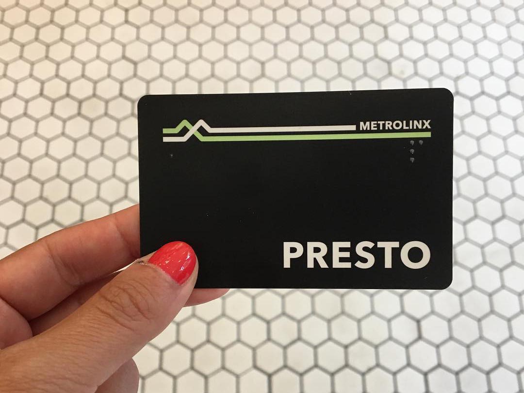 You Can Get A FREE PreLoaded PRESTO Card Today And Next Week