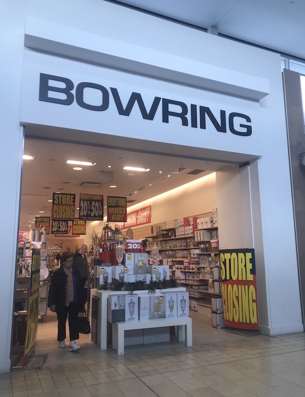 bowring store closing