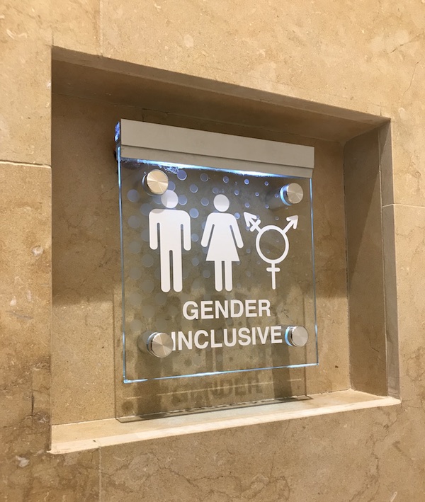 yorkdale all-gender washrooms