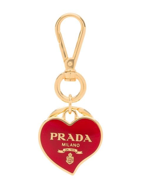 prada heart keychain