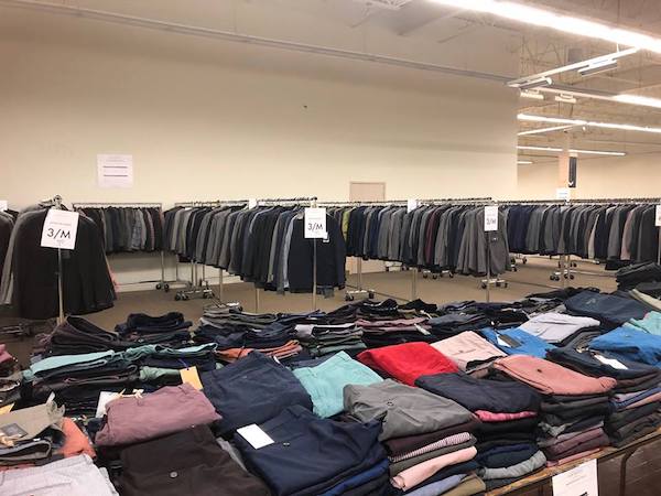 vancouver ted baker warehouse sale