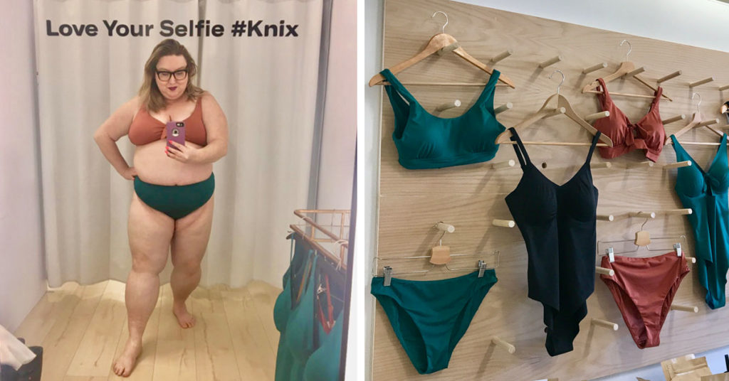 What Knix's Inclusive Swimwear Line Looks Like On Different Body Types