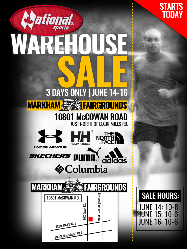 National Sports Warehouse Sale StyleDemocracy