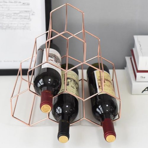 Triangle Wine Rack Bottle Holder