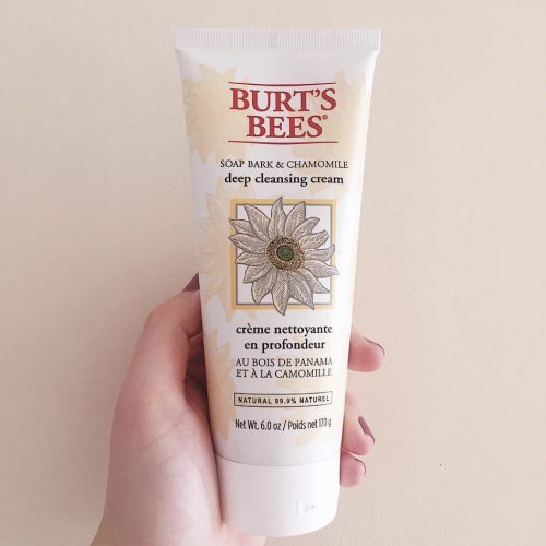 Burt's Bees Soap Bark and Chamomile Deep Cleansing Cream