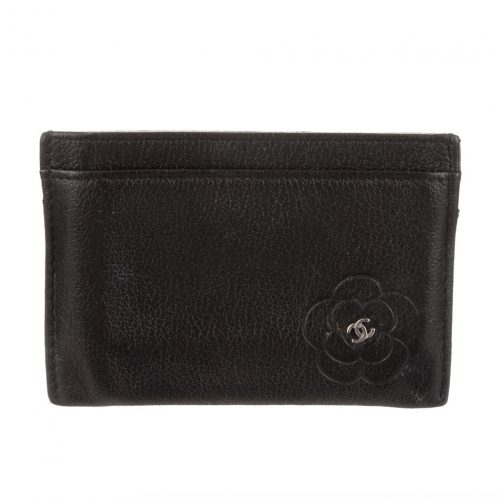 Chanel Camellia Card Holder
