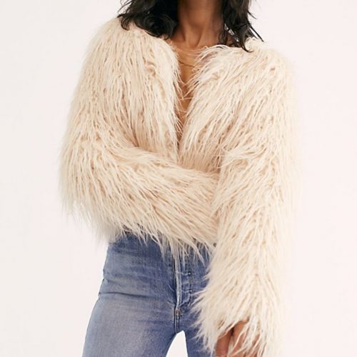 Harmony Faux Fur Coat by Free People