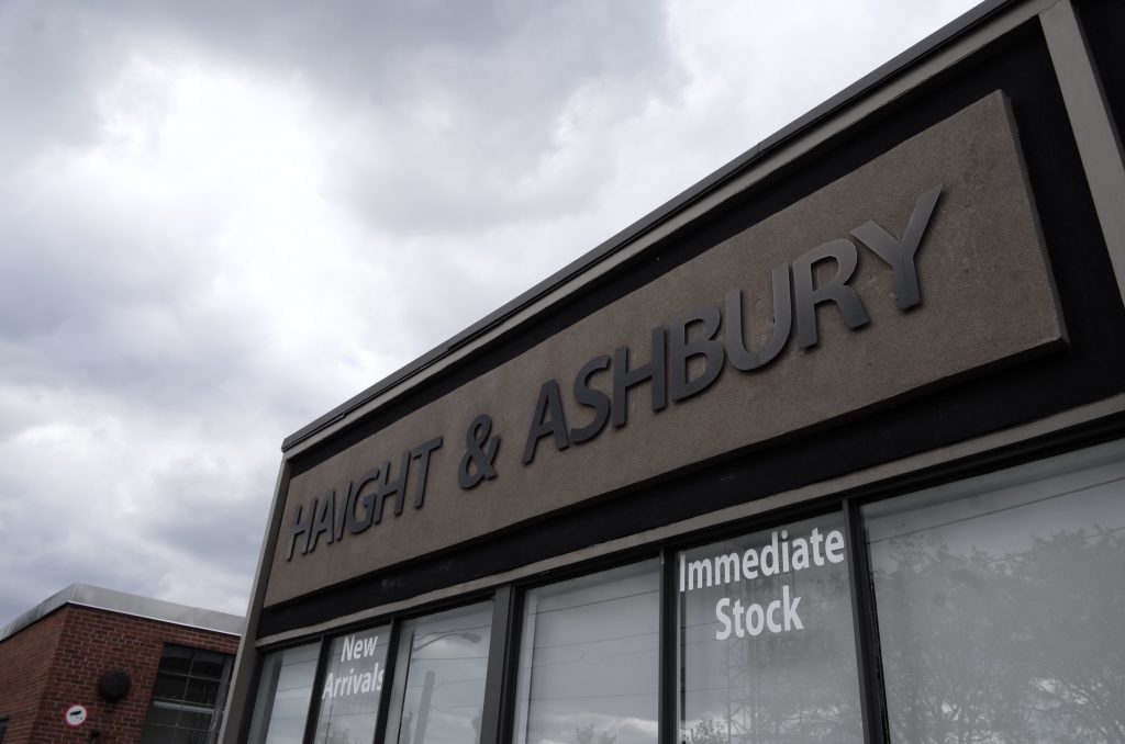 haight & ashbury warehouse sale