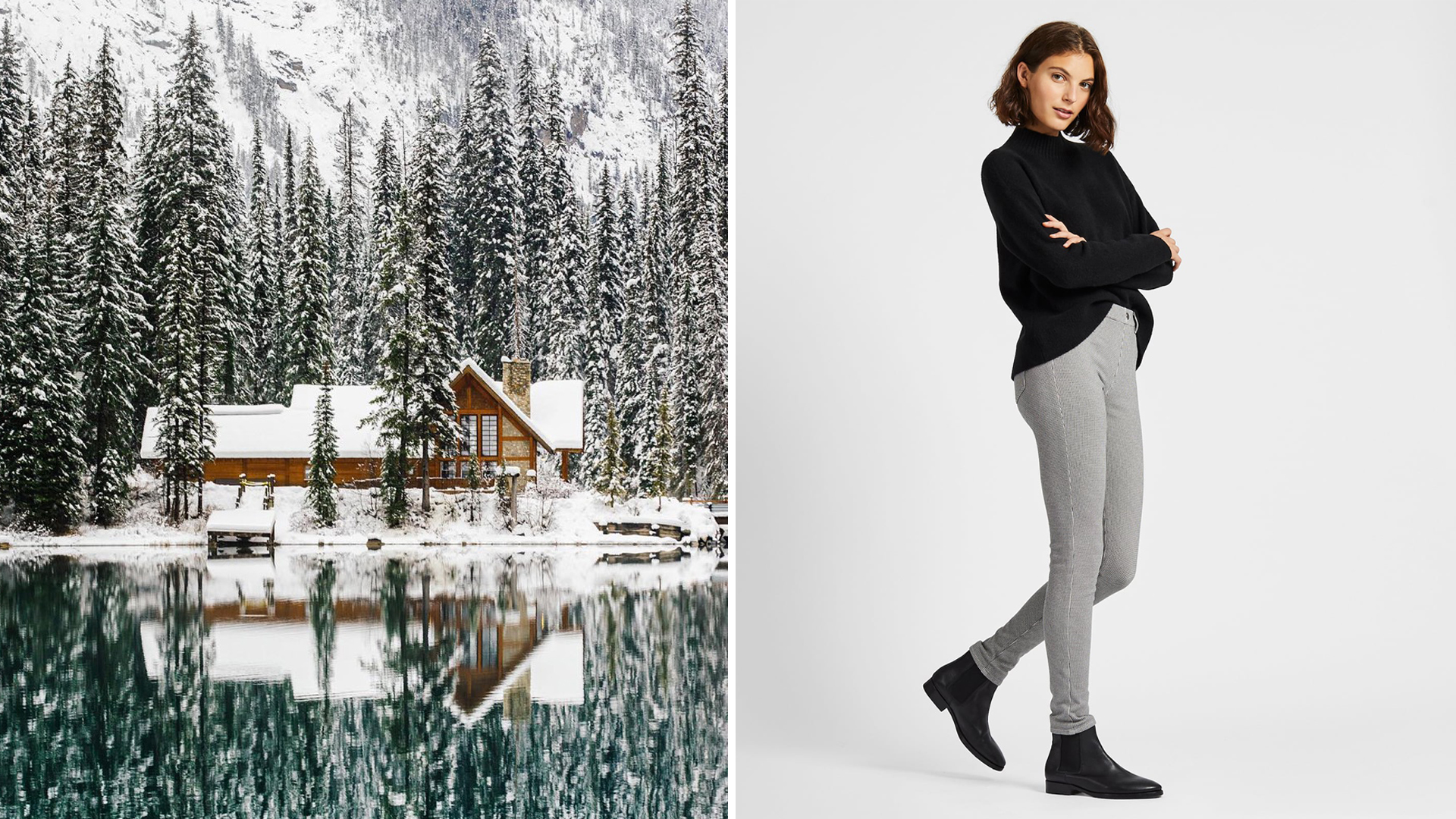 Winter Denim Leggings
