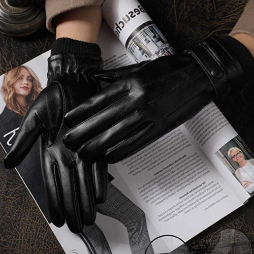 Leather Thermal Gloves