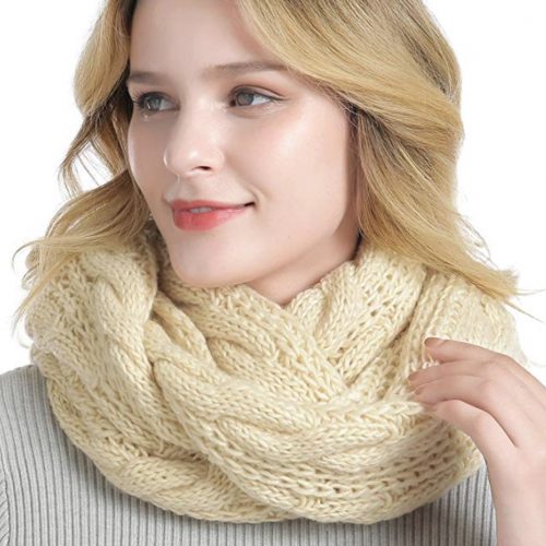 Ribbed Infinity Scarf
