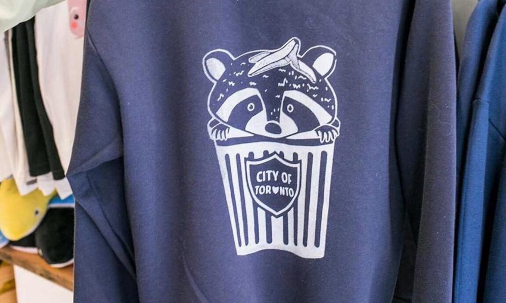 Trashcan Racoon Sweatshirt 