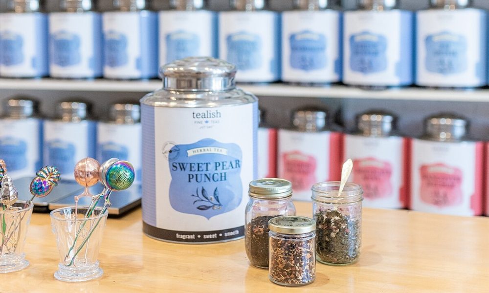 Tealish Fine Teas tea collection 