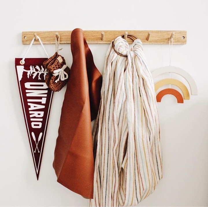 Wall hooks with decorations