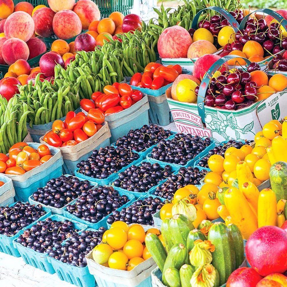 berries and veggies