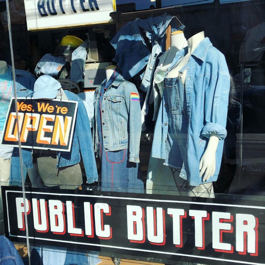 Public Butter Outside