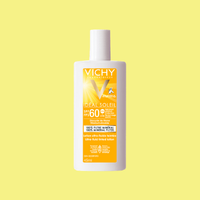 Vichy Ultra-Fluid Mineral Tinted Sunscreen Lotion SPF 60