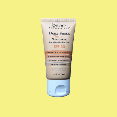 Babo Botanicals Daily Sheer Tinted Sunscreen SPF 30