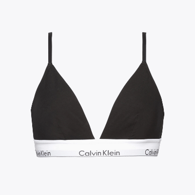 Modern Cotton Triangle Bra by Calvin Klein