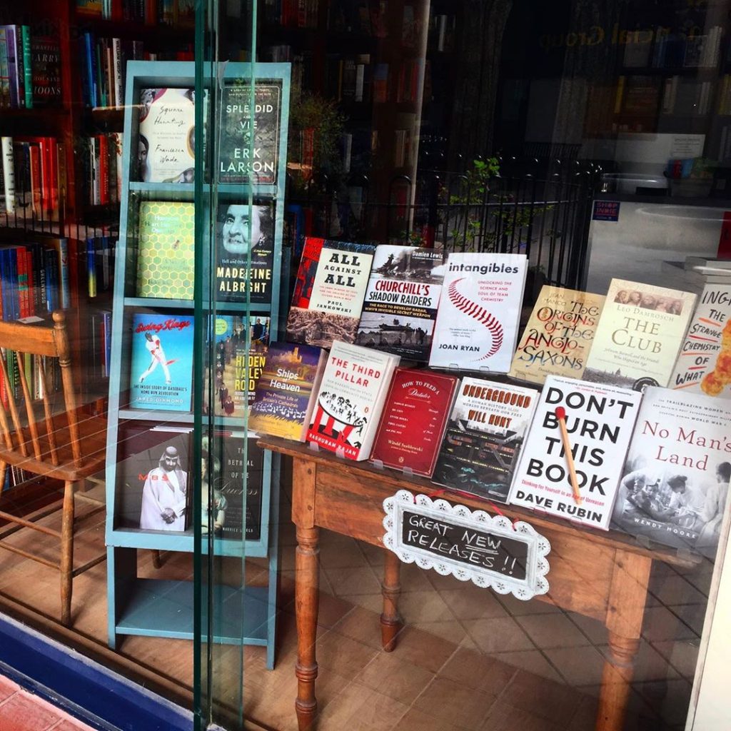 A Novel Spot Bookshop Front Window