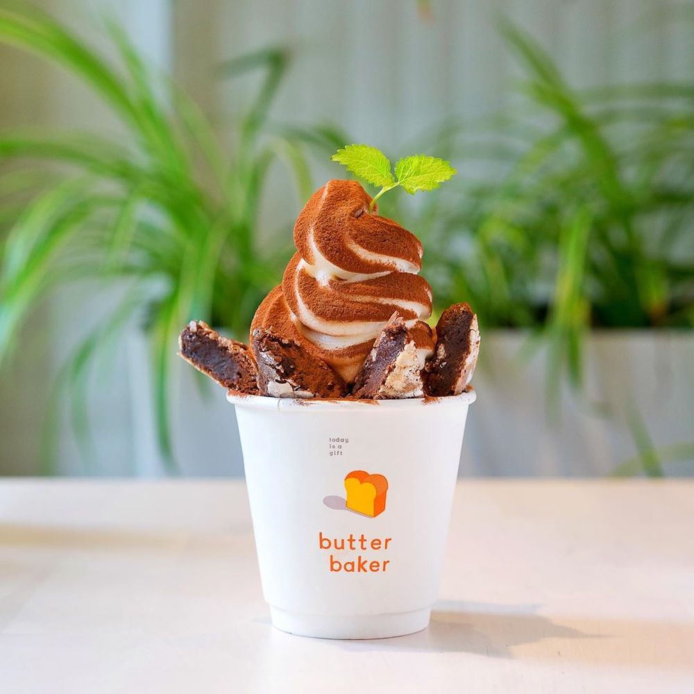butter baker ice cream frozen treat delivery