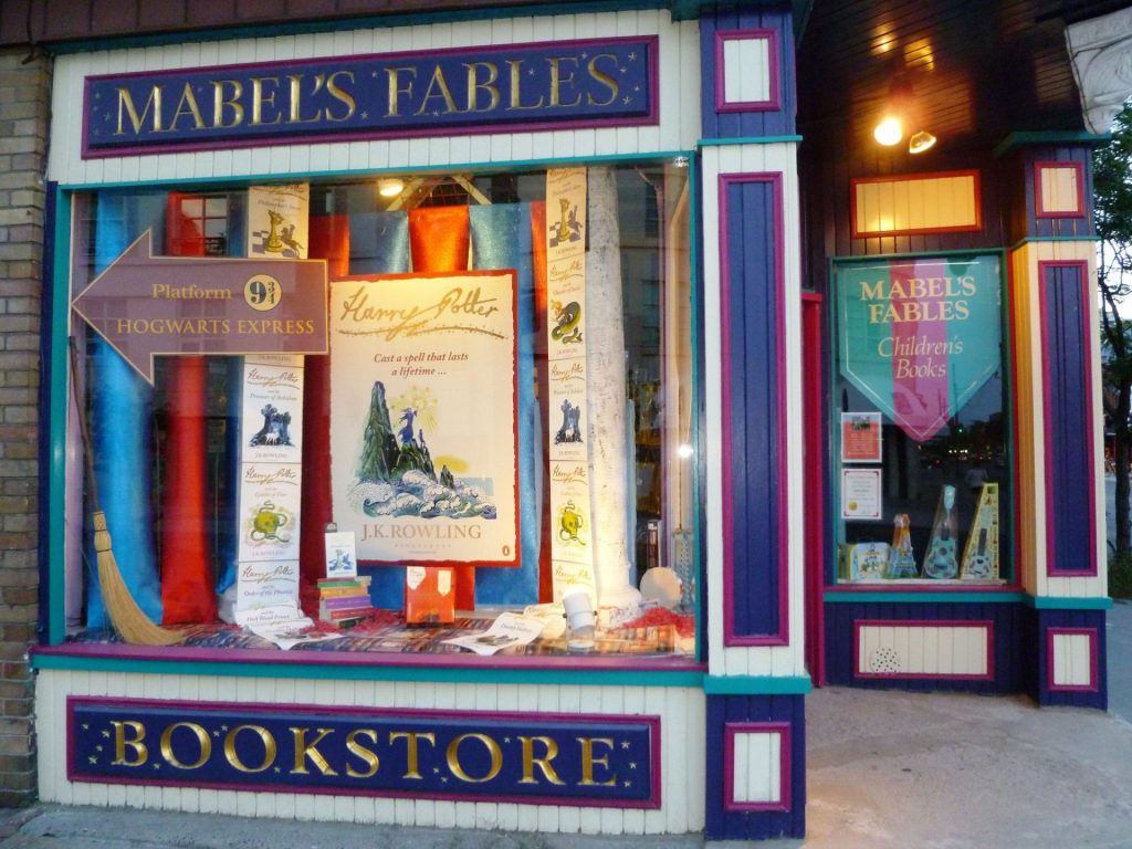Mabel's Fables Display