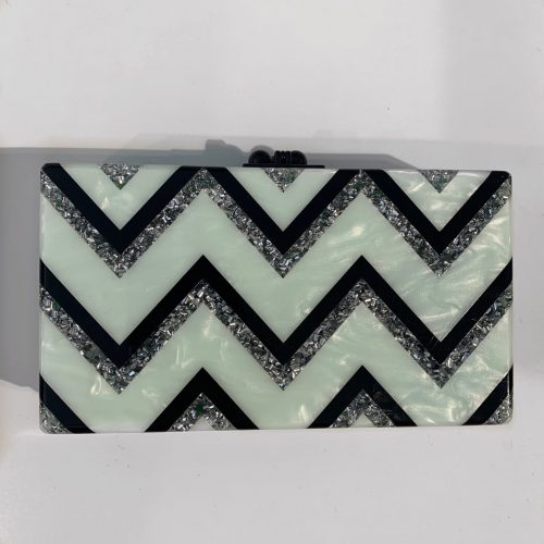 Our Pick: Edie Parker Pistachio Chevron Clutch