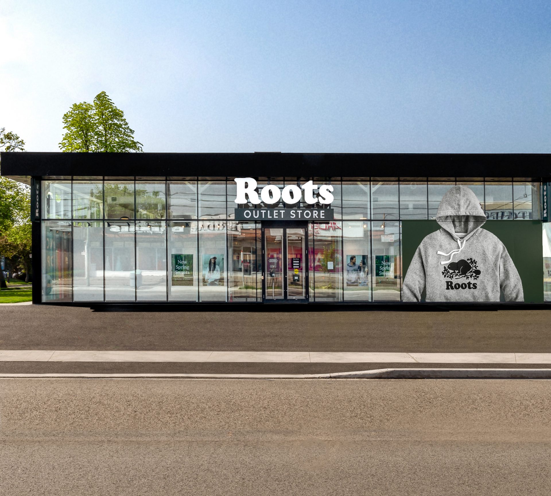 Roots Outlet Store Re-opening