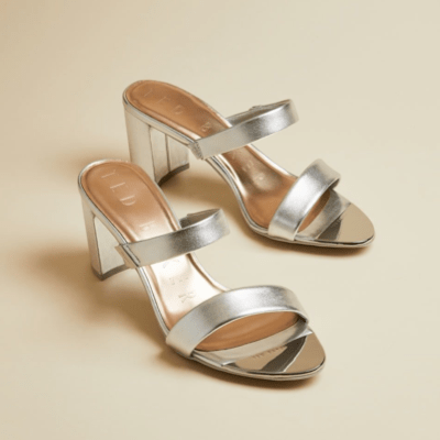 Rajoram Silver Heeled Mule Sandal β $82.00 reg. $205.00