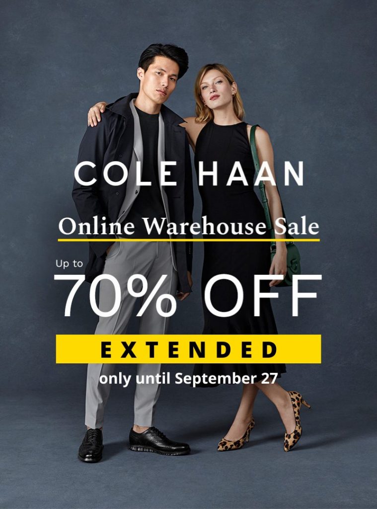 The Cole Haan Online Warehouse Sale 