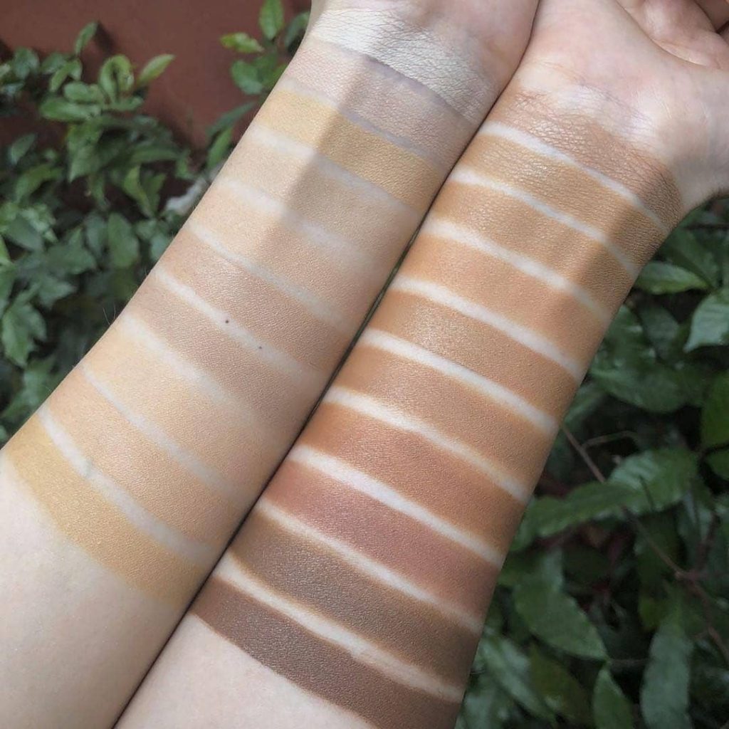 foundations best shade ranges