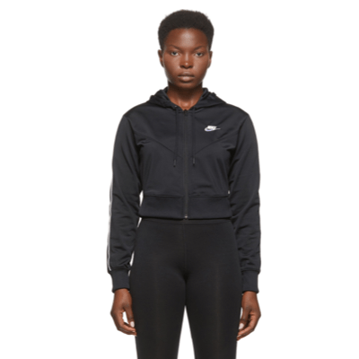 Nike Black Heritage Full Zip Hoodie