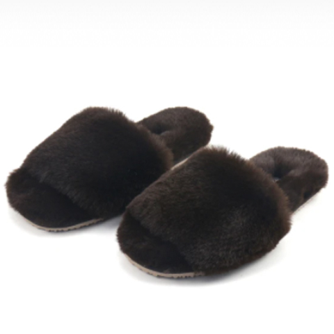 Twelve AM So Good Fluffy Slippers