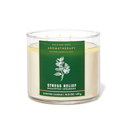 Aromatherapy Eucalyptus Spearmint 3-Wick Candle