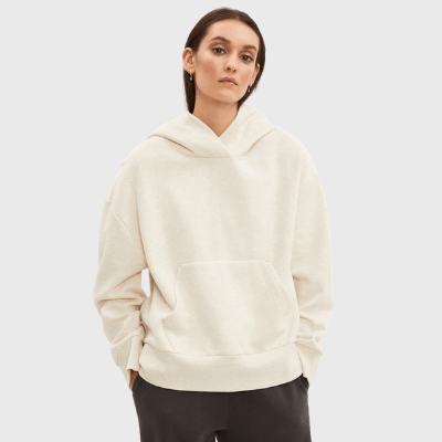 Good Cotton Hoodie in Light Oatmeal