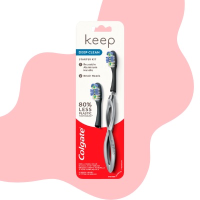 Colgate® Keep Replaceable Head Manual Toothbrush