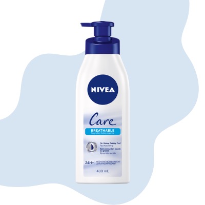 NIVEA Care Breathable Body Lotion