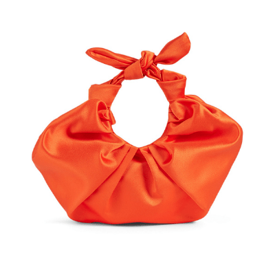 BRONZE AGE Kiki Satin Croissant Bag