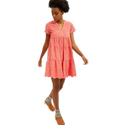 Maeve Harper Eyelet Tunic Dress