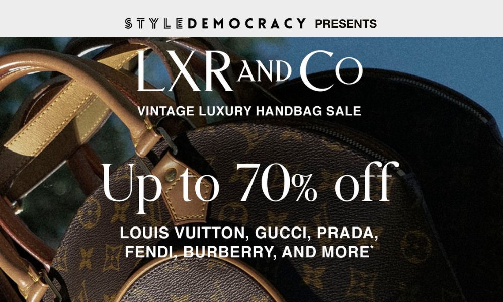 LXRandCo Vintage Luxury Handbag Sale Powered By StyleDemocracy