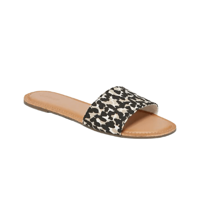 Textile Slide Sandals for Women