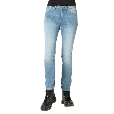 Performance Denim Mid-Rise Slim Straight
