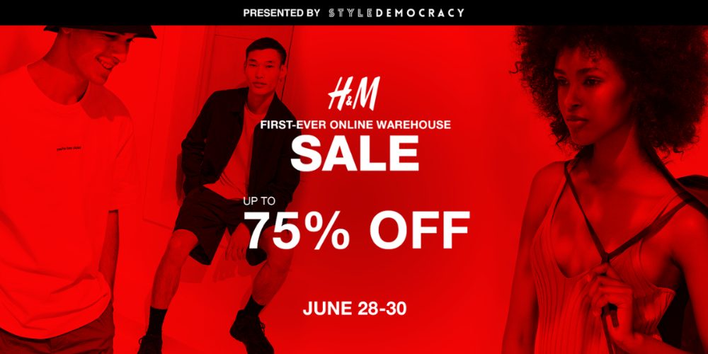 THIS EVENT IS NOW CLOSED: The First-Ever H&M Online Warehouse Sale Powered By StyleDemocracy