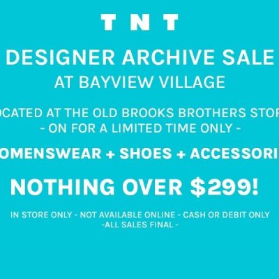 TNT Archive Sale