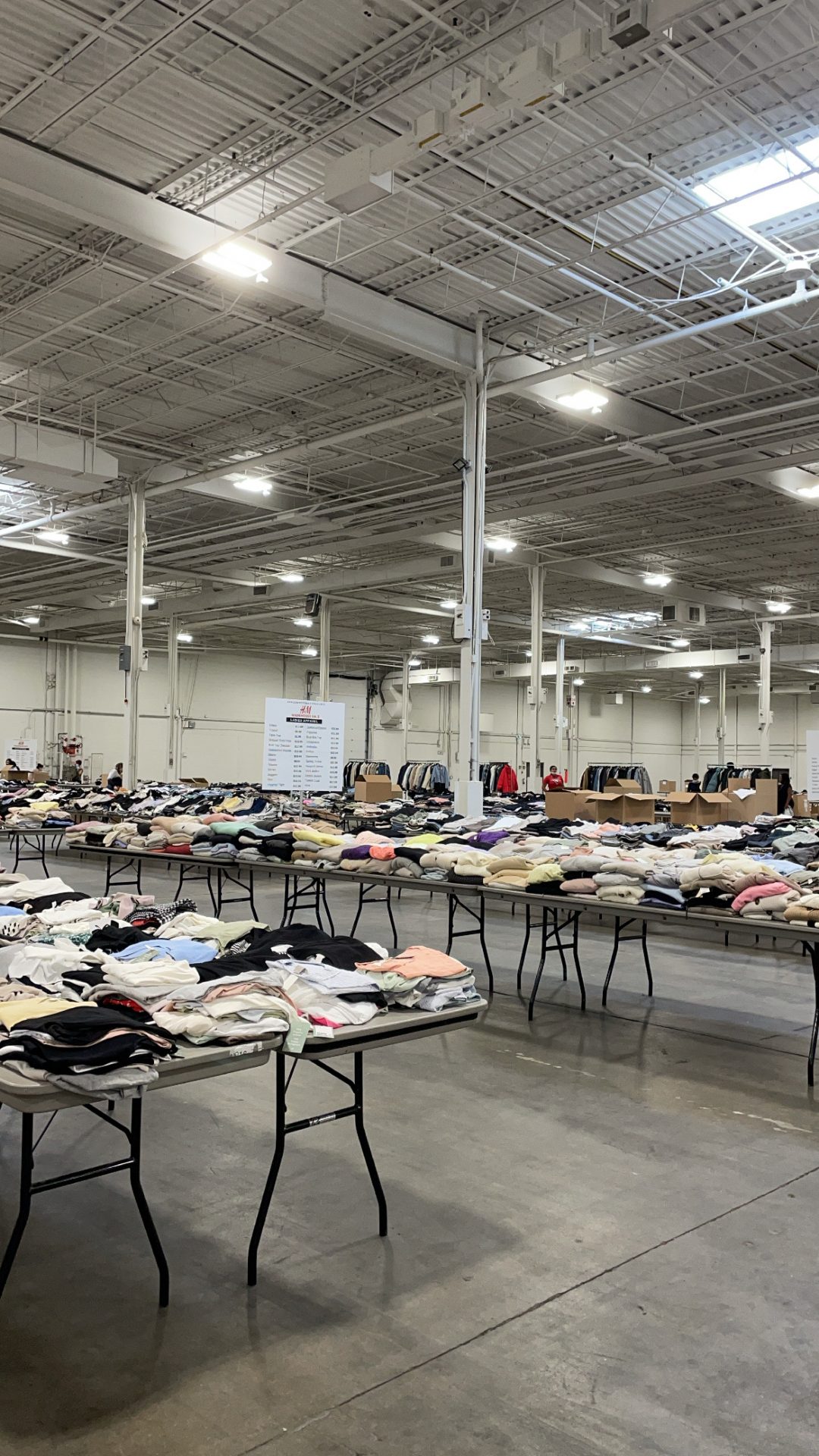 SaleSpy Behind The Scenes At The H&M Warehouse Sale